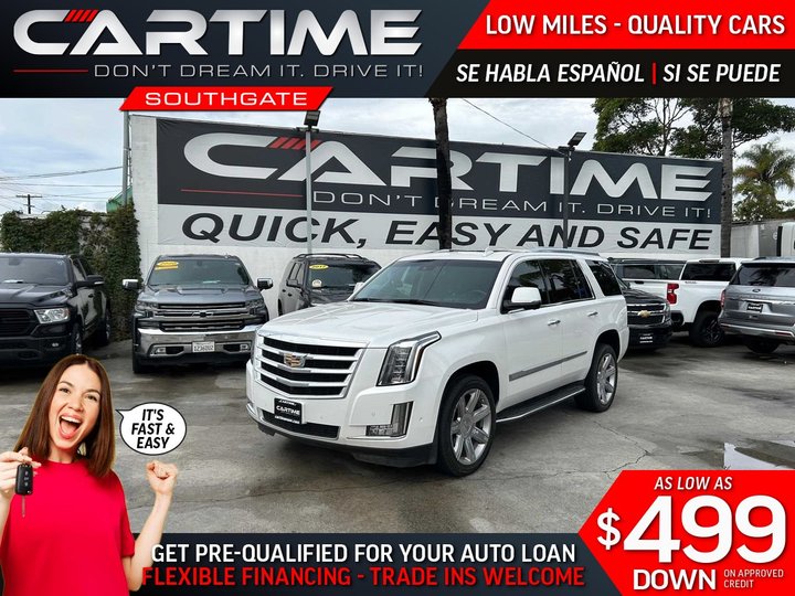 2018 CADILLAC ESCALADE LUXURY for sale in SOUTH GATE