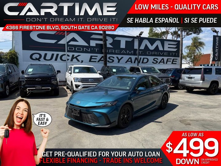 2025 TOYOTA CAMRY SE for sale in SOUTH GATE