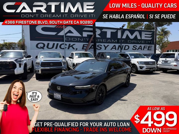 2025 HONDA ACCORD SE SEDAN for sale in SOUTH GATE