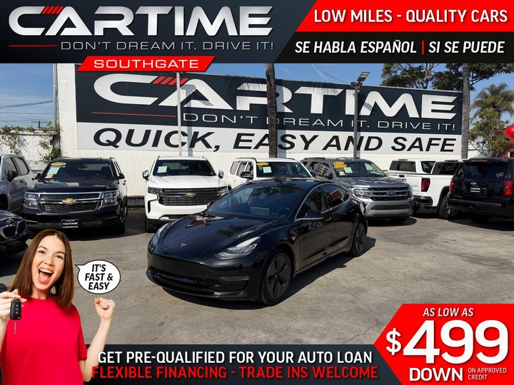 2019 TESLA MODEL 3 STANDARD RANGE PLUS for sale in SOUTH GATE