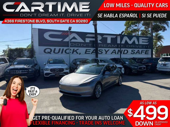 2025 TESLA MODEL 3 LONG RANGE for sale in SOUTH GATE