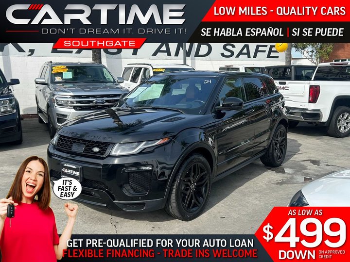 2017 LAND ROVER RANGE ROVER EVOQUE for sale in SOUTH GATE