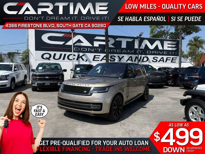 2023 LAND ROVER RANGE ROVER P530 SE LWB 3RD SEAT for sale in SOUTH GATE