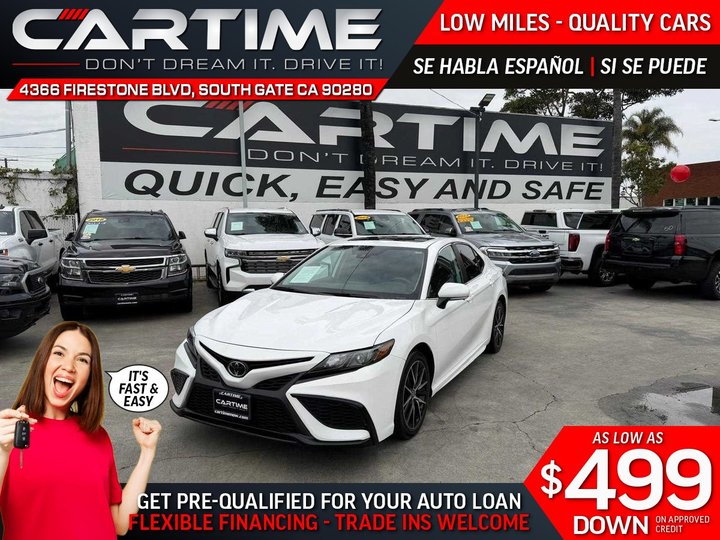 2023 TOYOTA CAMRY SE for sale in SOUTH GATE