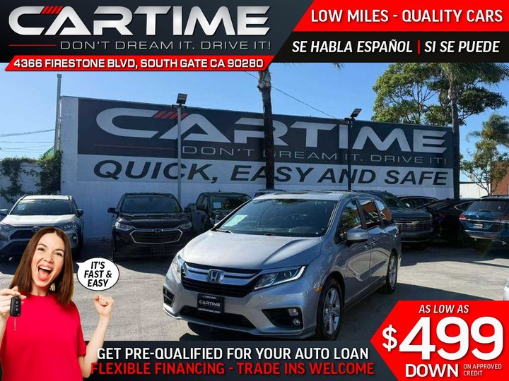 2018 HONDA ODYSSEY EX-L for sale in SOUTH GATE