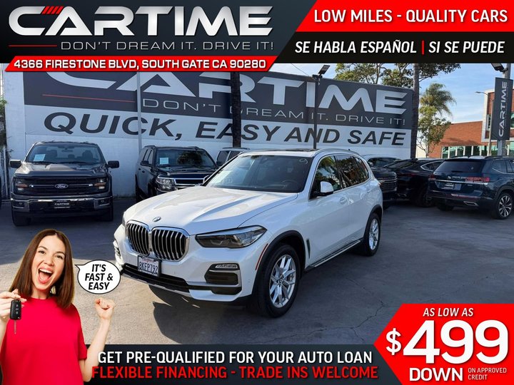 2019 BMW X5 XDRIVE40I SPORT for sale in SOUTH GATE