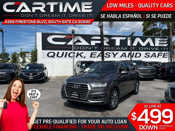 2019 AUDI Q7 55 TFSI PREMIUM PLUS SPORT for sale in SOUTH GATE