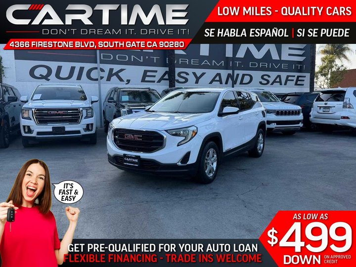 2018 GMC TERRAIN SLE for sale in SOUTH GATE