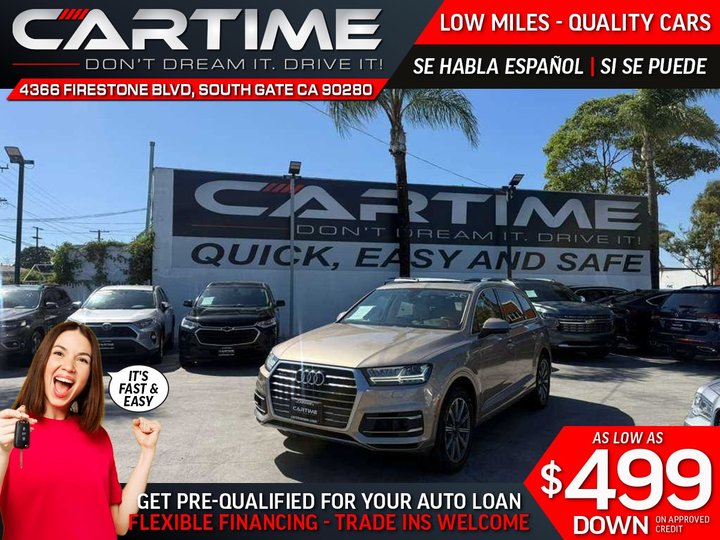 2018 AUDI Q7 3.0T PRESTIGE for sale in SOUTH GATE