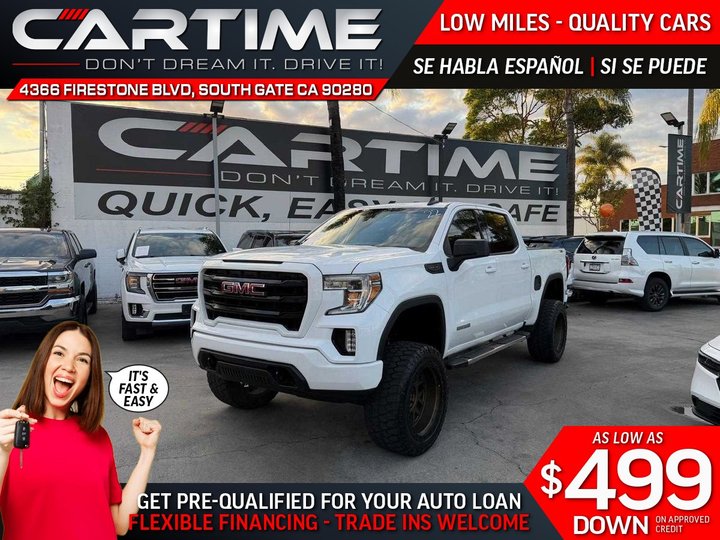 2021 GMC SIERRA 1500 CREW CAB ELEVATION for sale in SOUTH GATE