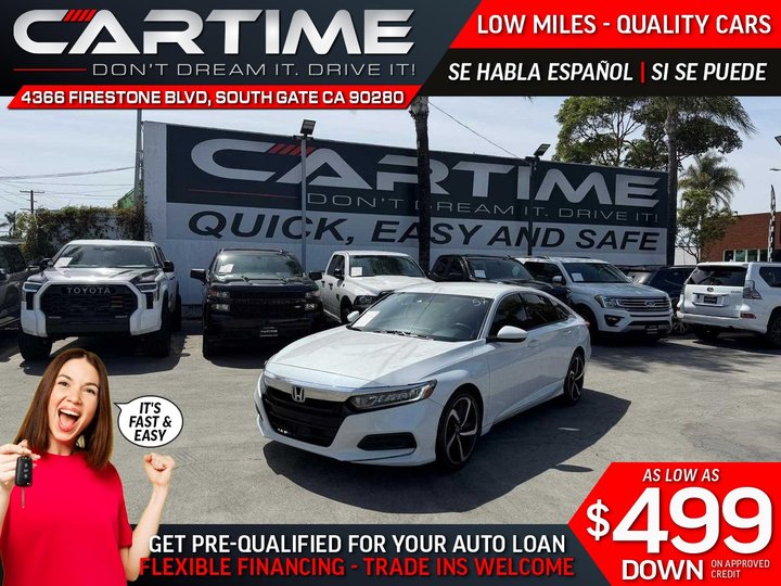 2018 HONDA ACCORD LX for sale in SOUTH GATE