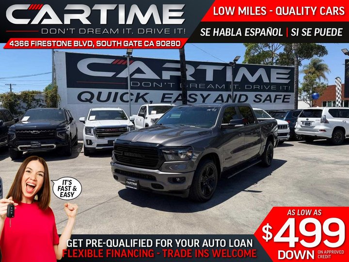 2021 RAM 1500 CREW CAB BIG HORN 5.7L for sale in SOUTH GATE