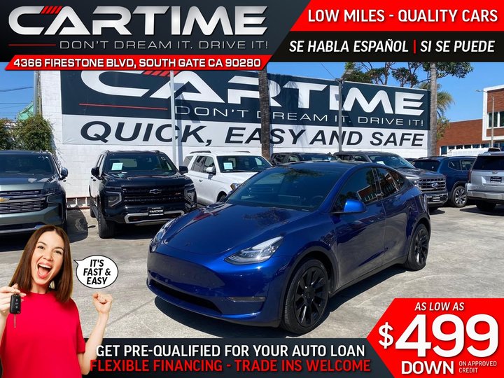 2022 TESLA MODEL Y LONG RANGE for sale in SOUTH GATE