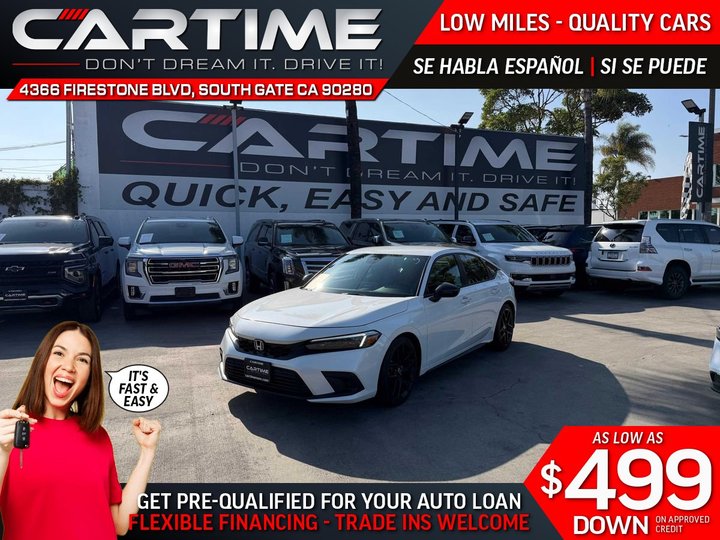 2022 HONDA CIVIC SPORT HATCHBACK for sale in SOUTH GATE