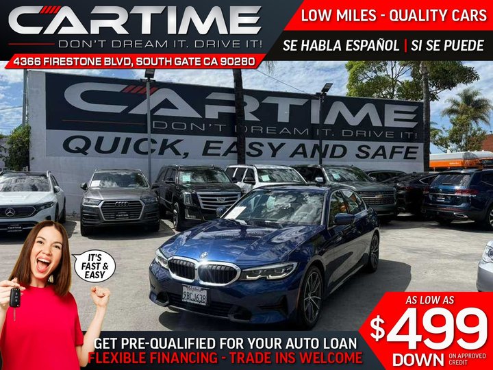 2019 BMW 3 SERIES 330I SEDAN for sale in SOUTH GATE
