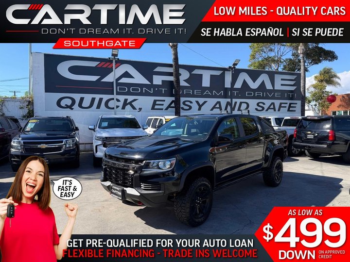 2021 CHEVROLET COLORADO CREW CAB ZR2 for sale in SOUTH GATE