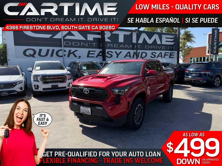 2024 TOYOTA TACOMA DOUBLE CAB TRD SPORT for sale in SOUTH GATE