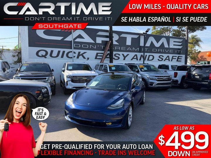 2020 TESLA MODEL 3 STANDARD RANGE for sale in SOUTH GATE