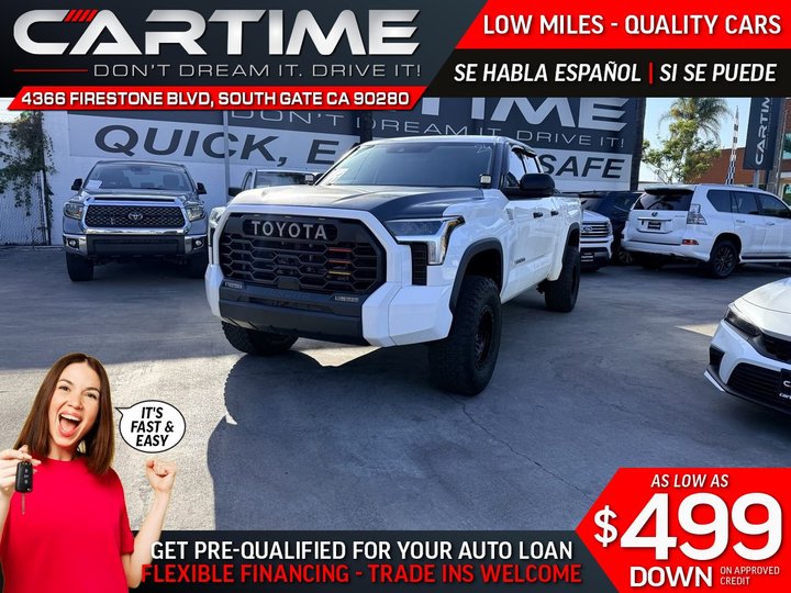 2023 TOYOTA TUNDRA DOUBLE CAB SR5 PICKUP 4D 6 1/2 FT for sale in SOUTH GATE