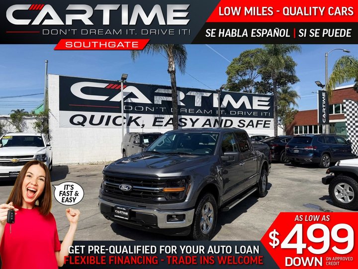 2025 FORD F150 SUPERCREW CAB for sale in SOUTH GATE