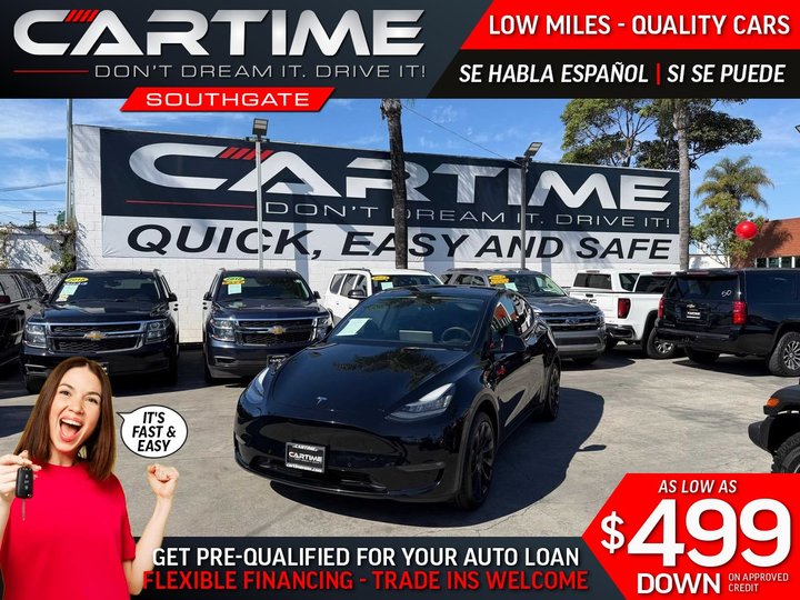 2021 TESLA MODEL Y for sale in SOUTH GATE