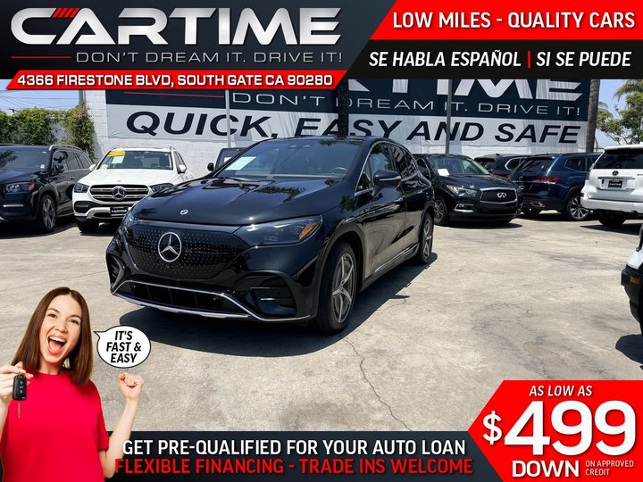 2025 MERCEDES-BENZ MERCEDES-EQ EQE 350+SUV for sale in SOUTH GATE