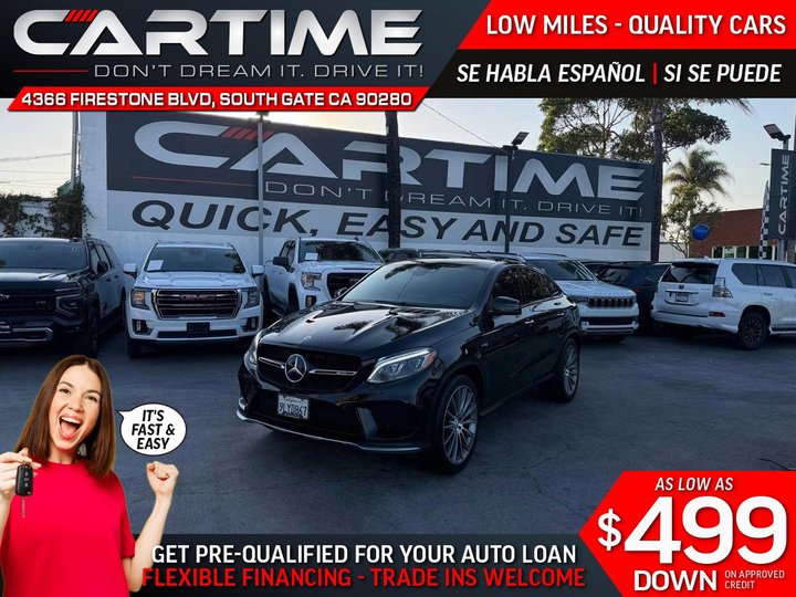 2018 MERCEDES-BENZ MERCEDES-AMG GLE43  COUPE for sale in SOUTH GATE