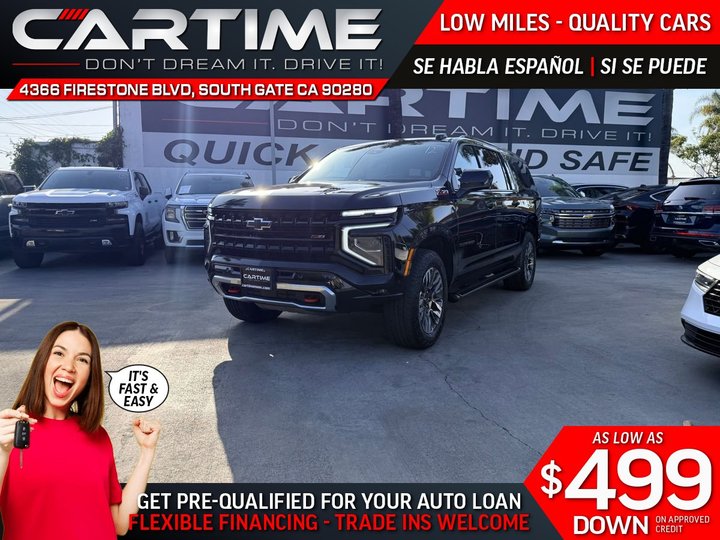 2025 CHEVROLET SUBURBAN Z71 SPORT for sale in SOUTH GATE