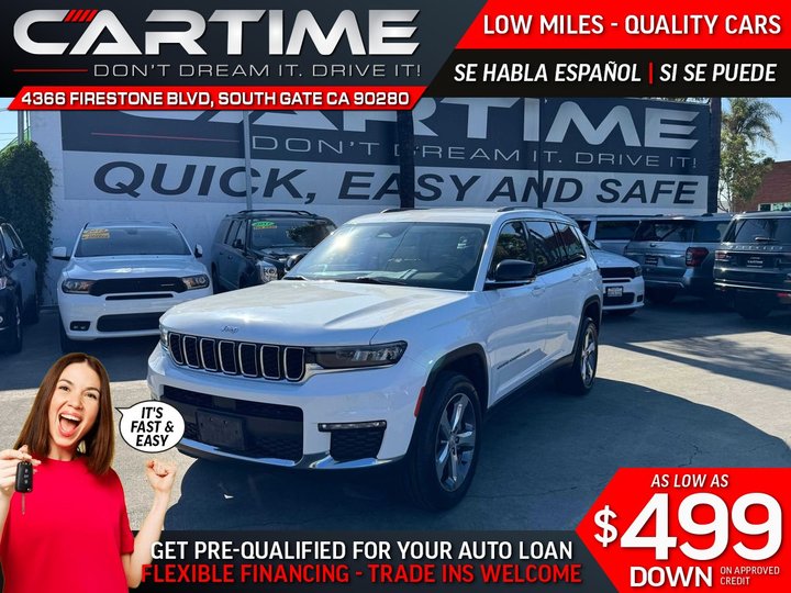 2022 JEEP GRAND CHEROKEE L for sale in SOUTH GATE