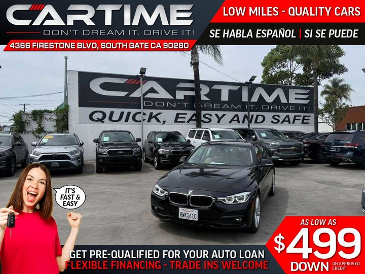 2018 BMW 3 SERIES 320I for sale in SOUTH GATE