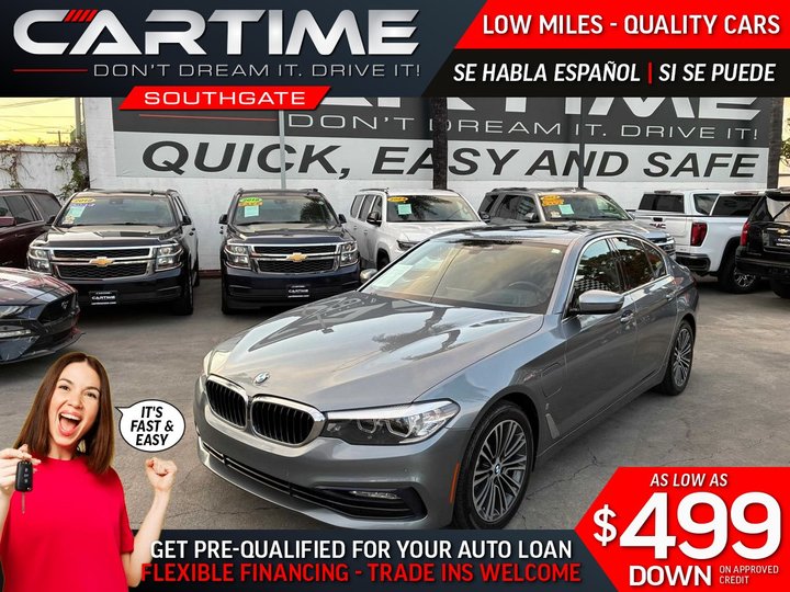 2018 BMW 5 SERIES 530E IPERFORMANCE for sale in SOUTH GATE