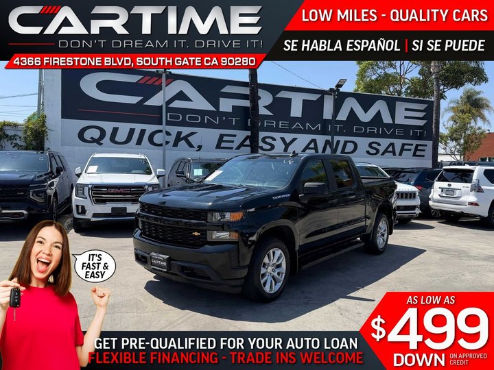 2020 CHEVROLET SILVERADO 1500 CREW CAB for sale in SOUTH GATE