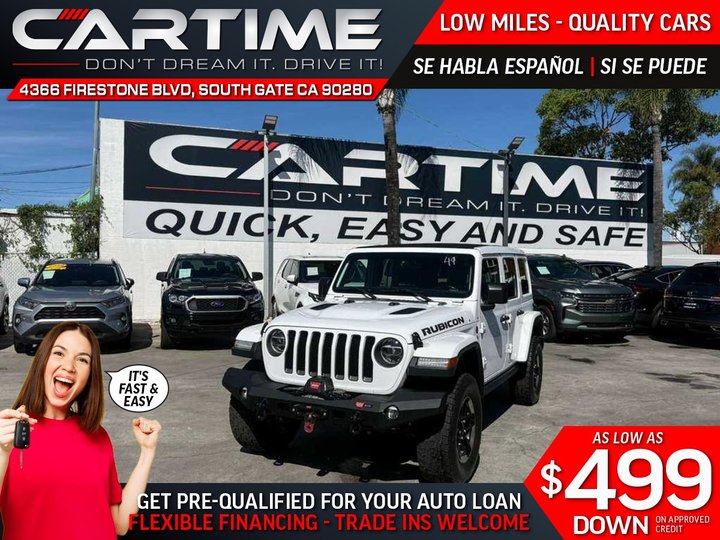 2020 JEEP WRANGLER UNLIMITED RUBICON SPORT for sale in SOUTH GATE