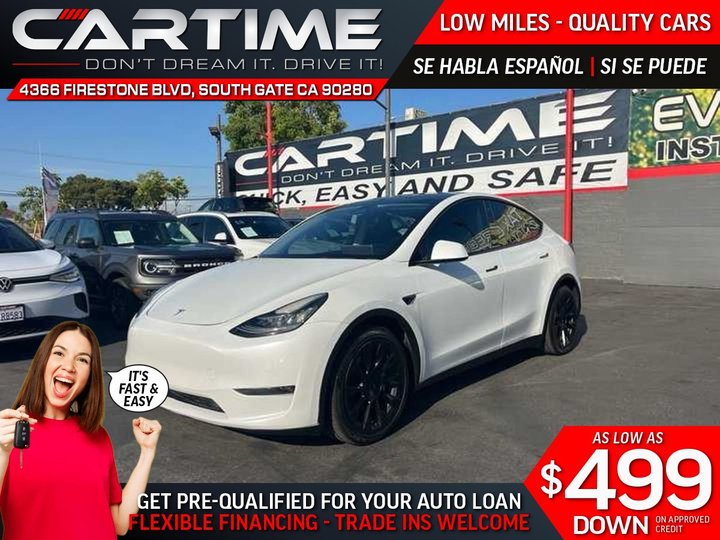 2022 TESLA MODEL Y LONG RANGE 7 PASSANGER SEATING for sale in SOUTH GATE