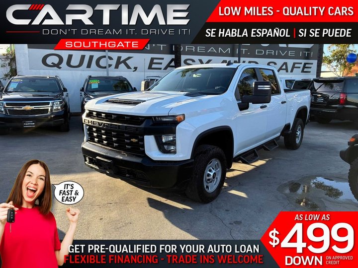 2020 CHEVROLET SILVERADO 2500 HD CREW CAB for sale in SOUTH GATE