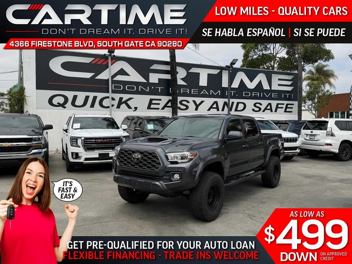 2021 TOYOTA TACOMA DOUBLE CAB TRD SPORT for sale in SOUTH GATE