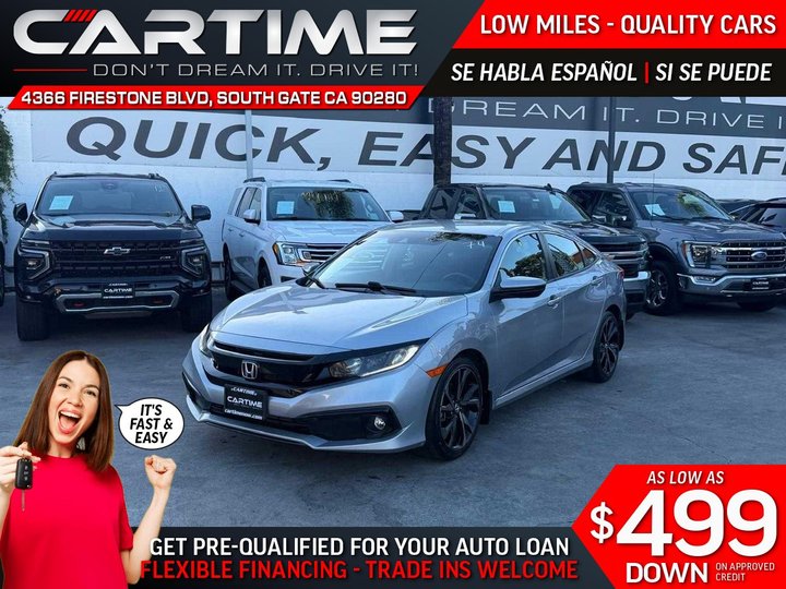 2021 HONDA CIVIC SPORT SEDAN 4D for sale in SOUTH GATE