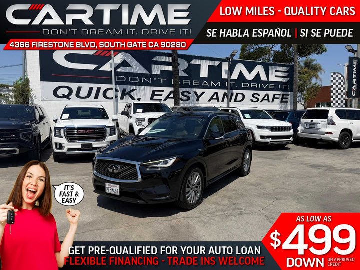 2023 INFINITI QX50 LUXE for sale in SOUTH GATE