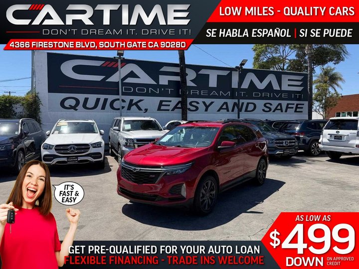 2022 CHEVROLET EQUINOX RS SPORT for sale in SOUTH GATE