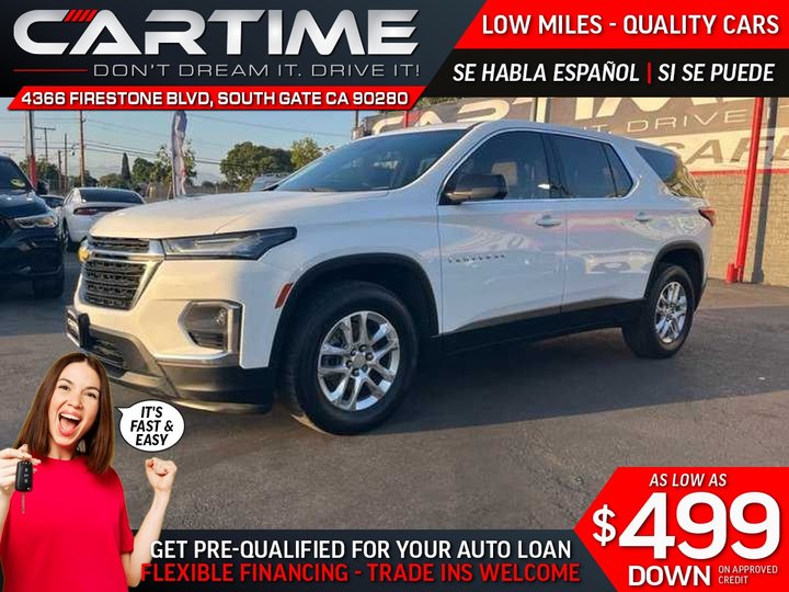 2022 CHEVROLET TRAVERSE for sale in SOUTH GATE