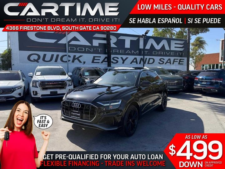 2020 AUDI Q8 55 TFSI PREMIUM PLUS for sale in SOUTH GATE