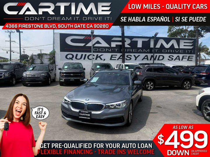 2019 BMW 5 SERIES 530I SEDAN for sale in SOUTH GATE