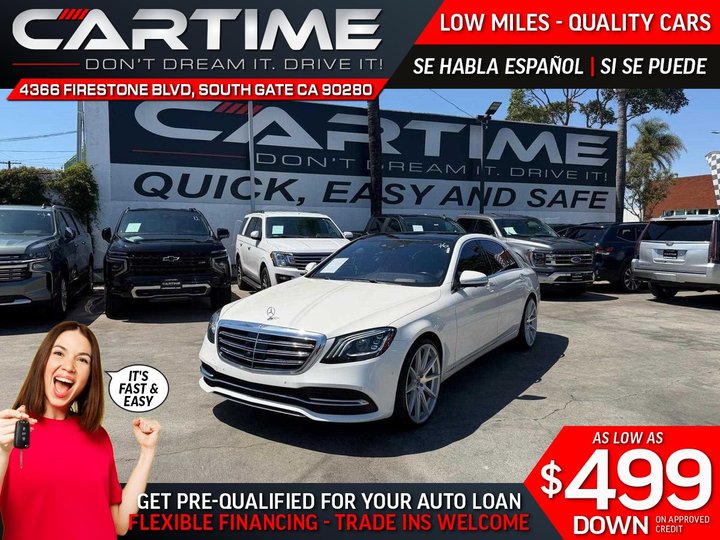 2019 MERCEDES-BENZ S-CLASS S 560 4MATIC SEDAN 4D for sale in SOUTH GATE