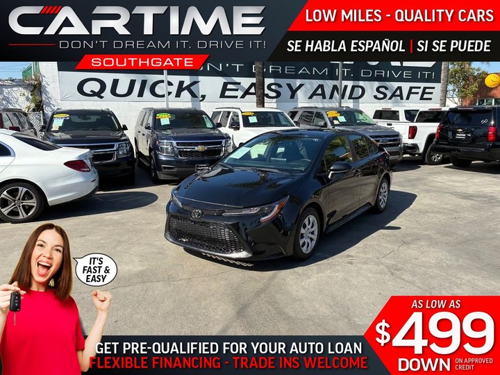 2022 TOYOTA COROLLA for sale in SOUTH GATE