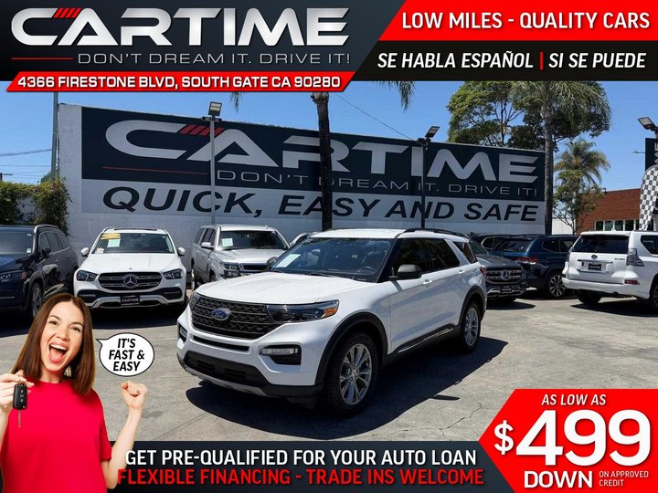 2022 FORD EXPLORER XLT SPORT for sale in SOUTH GATE