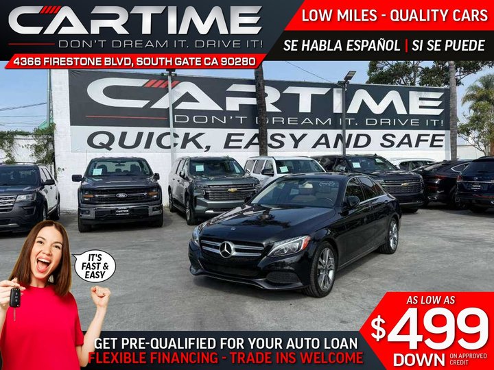 2018 MERCEDES-BENZ C-CLASS C 300 for sale in SOUTH GATE