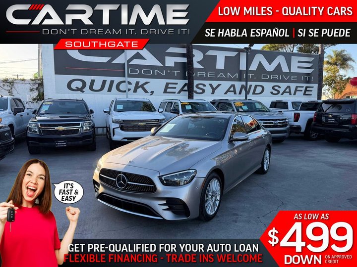 2022 MERCEDES-BENZ E-CLASS E 450 4MATIC for sale in SOUTH GATE