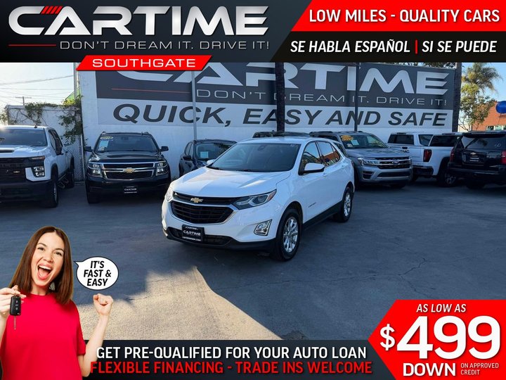 2020 CHEVROLET EQUINOX LT for sale in SOUTH GATE