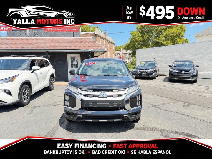 2021 MITSUBISHI OUTLANDER SPORT for sale in PHILADELPHIA