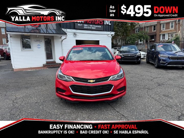 2018 CHEVROLET CRUZE for sale in PHILADELPHIA